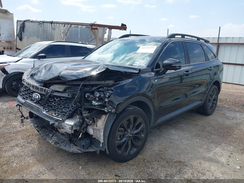 Vin: 5xyrkdlf7mg022747, lot: 46621993, kia sorento sx prestige 20212