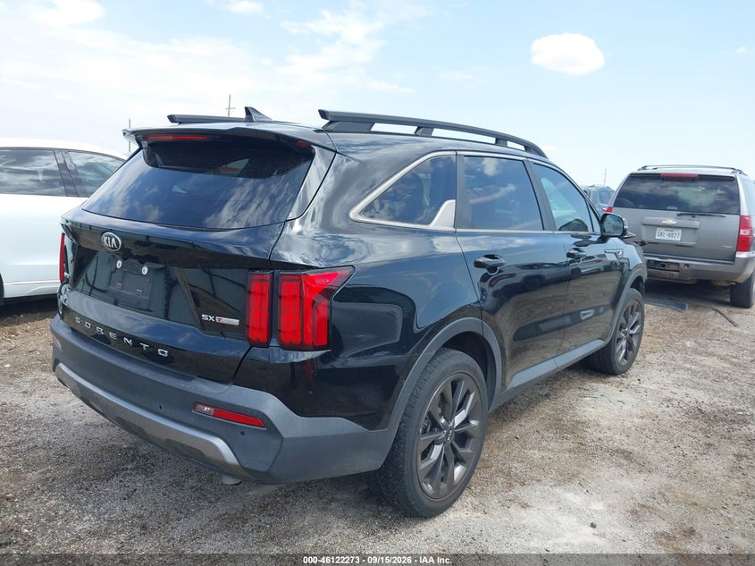 Vin: 5xyrkdlf7mg022747, lot: 46621993, kia sorento sx prestige 20214