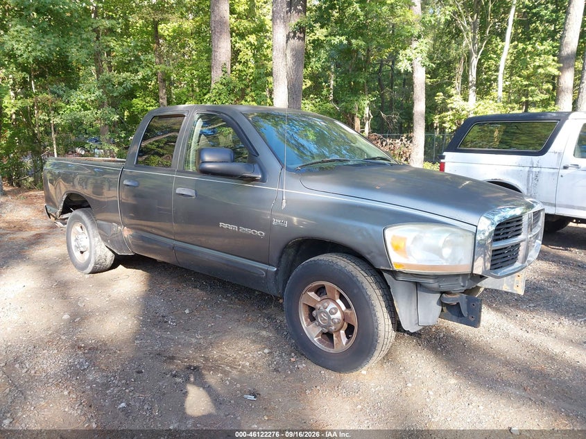 DODGE RAM 2500 2006 VIN 3D7KR28D36G171451