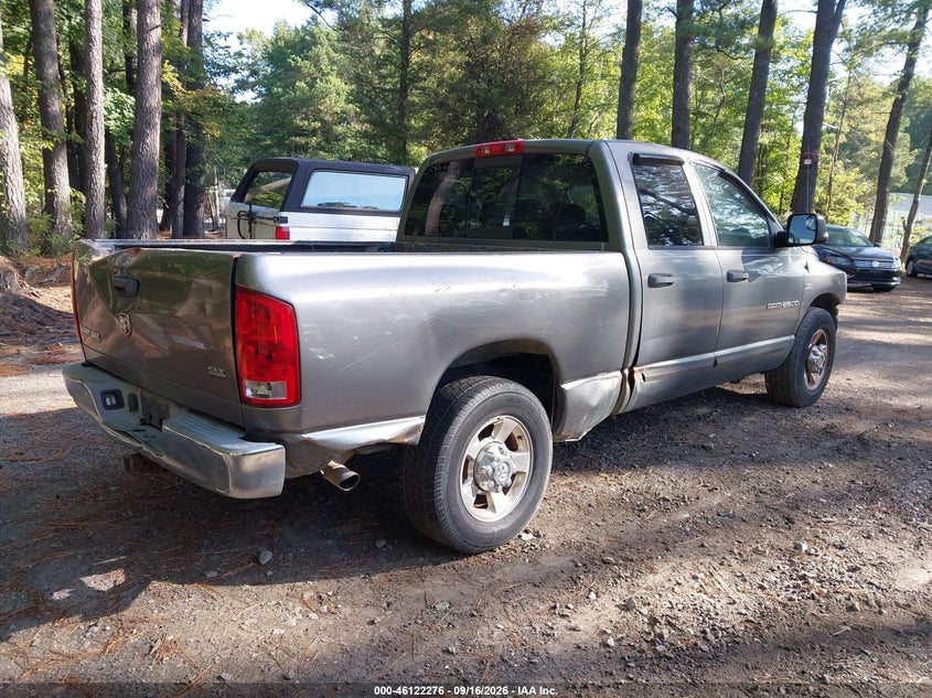 DODGE RAM 2500 2006 VIN 3D7KR28D36G171451