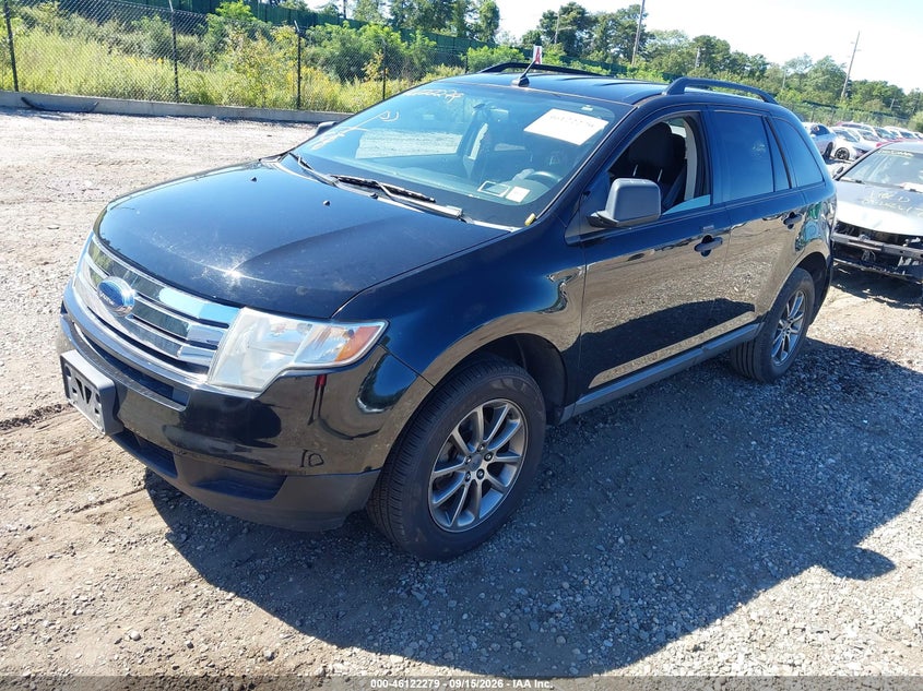 2008 Ford Edge, Front & Rear, IAAI, VIN 2FMDK36C78BB42592 — photo 2