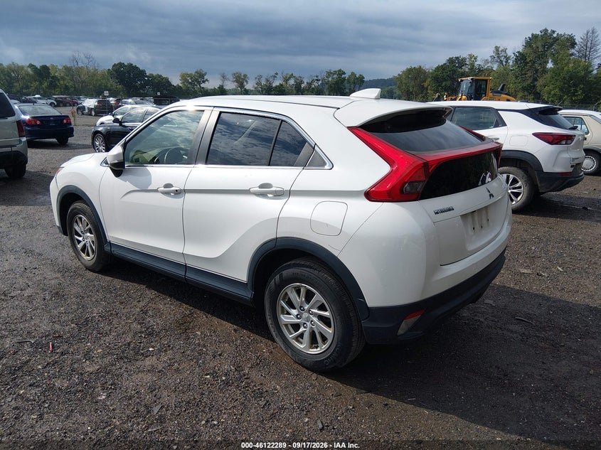 Vin: ja4as3aa1jz039940, lot: 46622009, mitsubishi eclipse cross es 20183