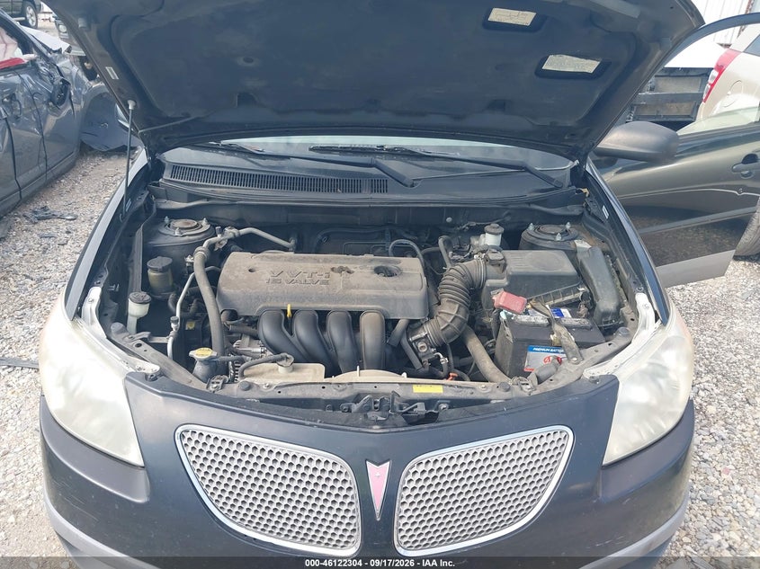 PONTIAC VIBE 2008 VIN 5Y2SL65818Z411593