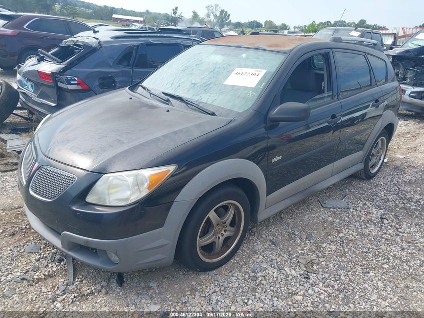 PONTIAC VIBE 2008 VIN 5Y2SL65818Z411593