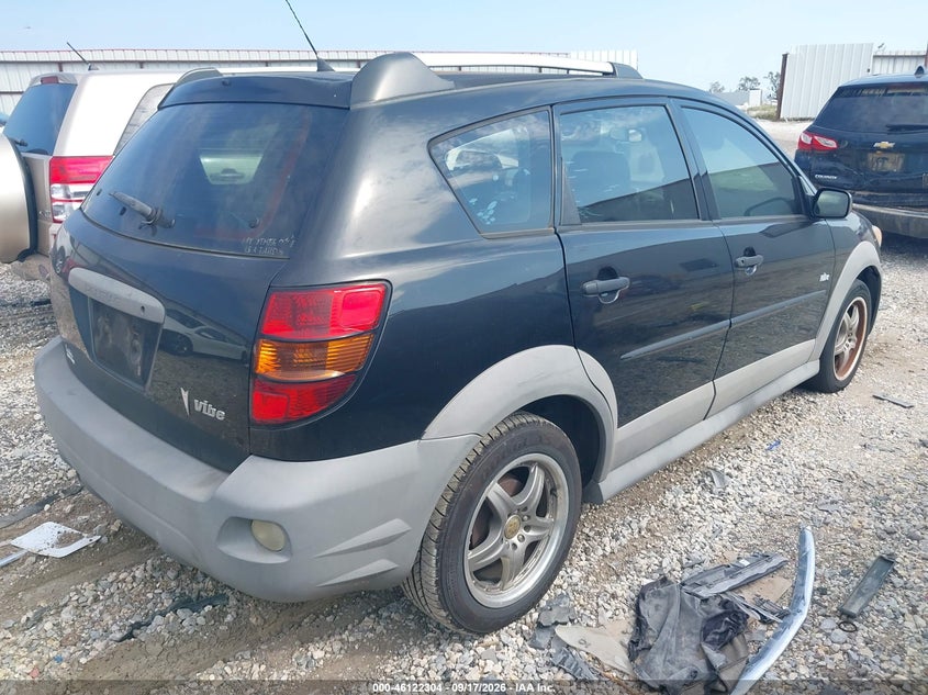 PONTIAC VIBE 2008 VIN 5Y2SL65818Z411593