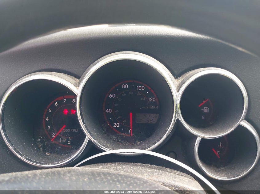 PONTIAC VIBE 2008 VIN 5Y2SL65818Z411593