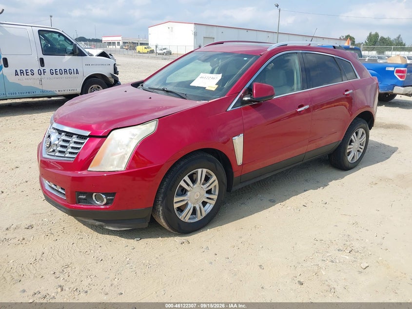 2014 Cadillac SRX, Удар сзади, IAAI, VIN 3GYFNEE31ES656665 — фото 2