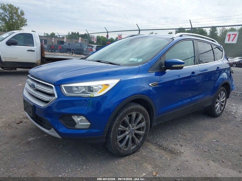 2018 Ford Escape, Rear, IAAI, VIN 1FMCU9J90JUA75676 — photo 2