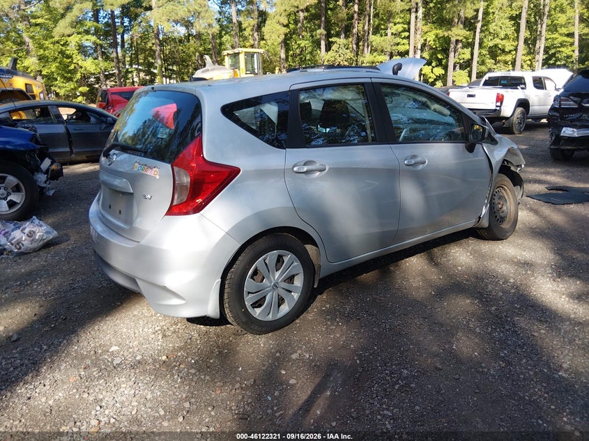 Vin: 3n1ce2cp8jl362040, lot: 46622041, nissan versa note sv 20184