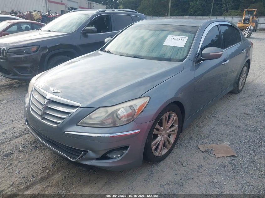 Vin: kmhgc4dd3eu259863, lot: 46622052, hyundai genesis 3.8 20142