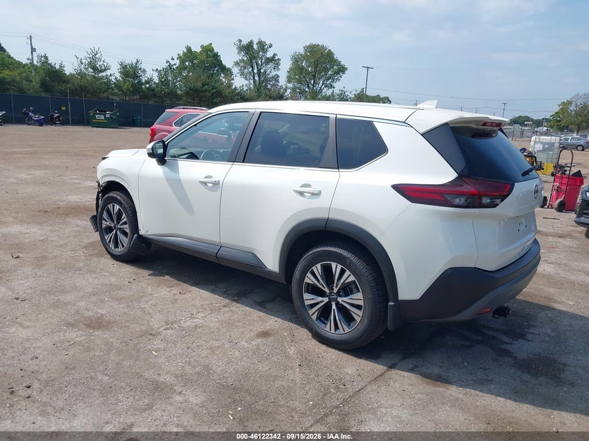 Vin: jn8bt3bb9pw479210, lot: 46622062, nissan rogue sv intelligent awd 20233
