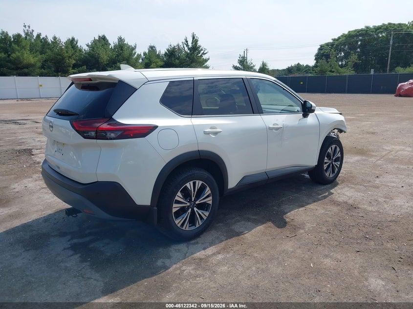 Vin: jn8bt3bb9pw479210, lot: 46622062, nissan rogue sv intelligent awd 20234