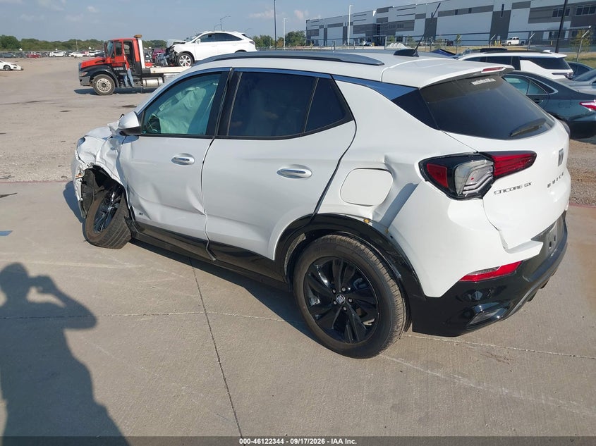 Vin: kl4amdsl8tb251584, lot: 46622064, buick encore gx sport touring fwd 20263