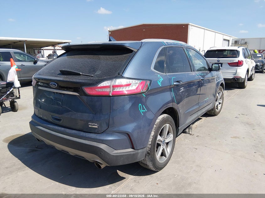 Vin: 2fmpk4j94kbb92713, lot: 46622078, ford edge sel 20194