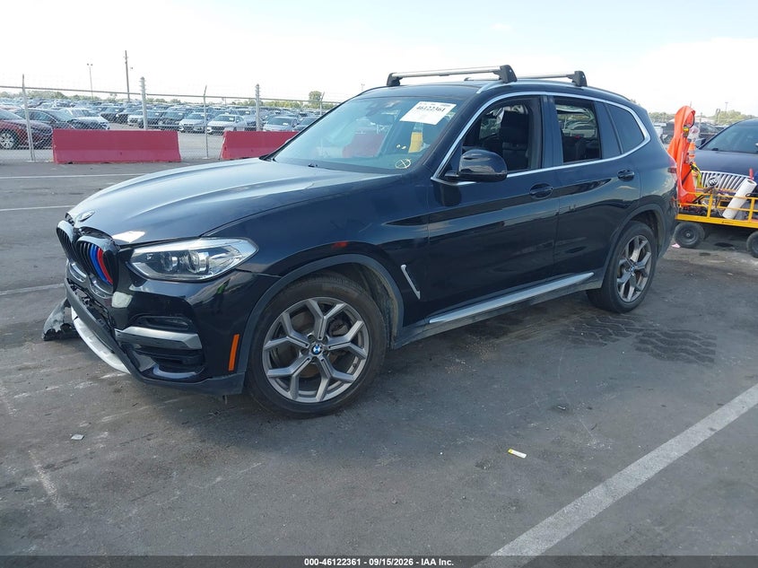 Vin: 5uxty5c06llt32704, lot: 46622081, bmw x3 xdrive30i 20202