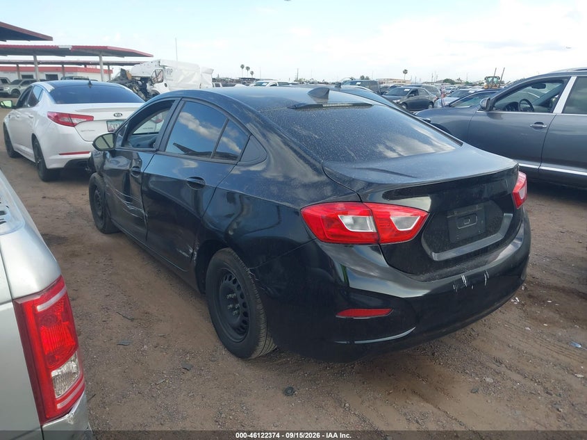 Vin: 1g1bc5sm4j7173213, lot: 46622094, chevrolet cruze ls auto 20183
