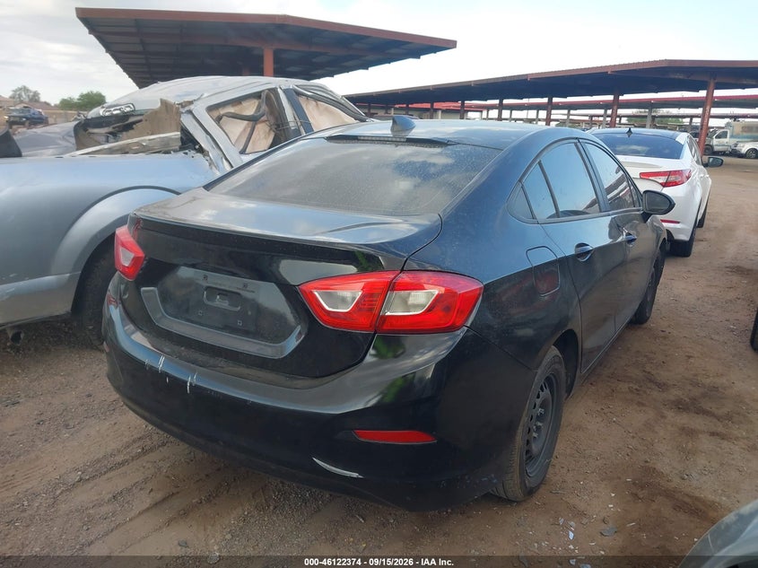 Vin: 1g1bc5sm4j7173213, lot: 46622094, chevrolet cruze ls auto 20184