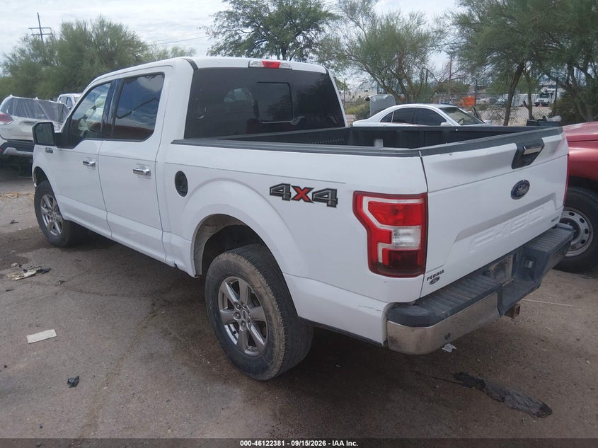 Vin: 1ftew1egxjkc13771, lot: 46622101, ford f-150 xlt 20183