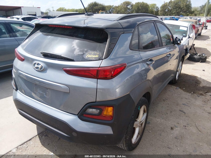 Vin: km8k22aa1ju111622, lot: 46622103, hyundai kona sel 20184