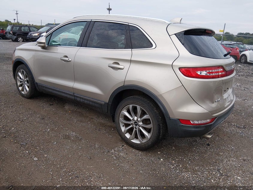 Vin: 5lmcj2a91fuj46985, lot: 46622111, lincoln mkc 20153