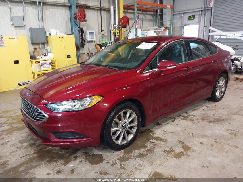 Vin: 3fa6p0hd7hr156602, lot: 46622122, ford fusion se 20172