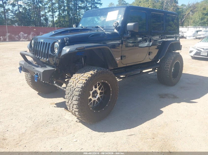 Vin: 1j4hb5h12al200248, lot: 46622135, jeep wrangler unlimited sahara 20102