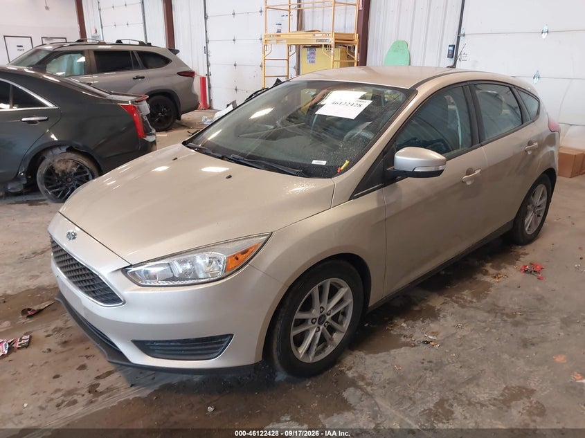 Vin: 1fadp3k20hl341153, lot: 46622148, ford focus se 20172