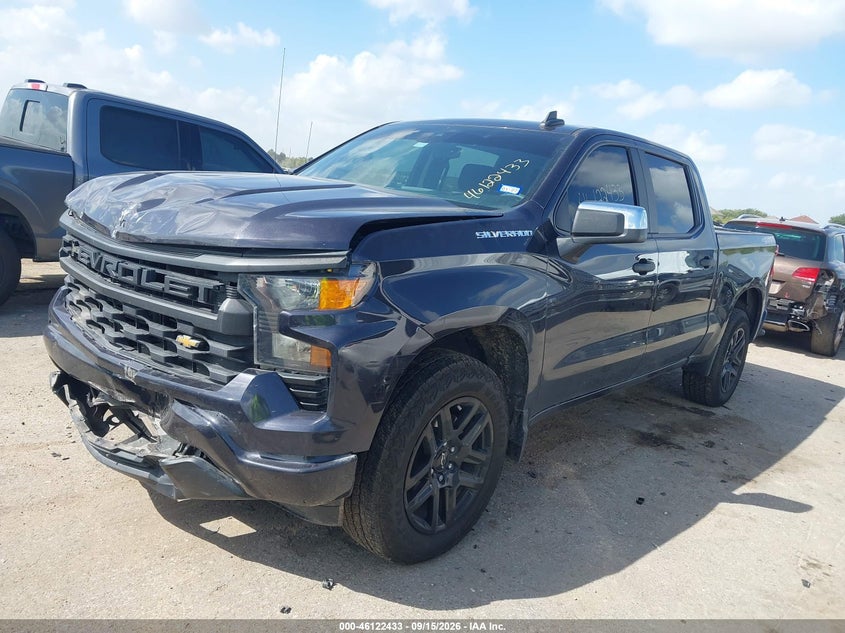 Vin: 3gcpdbek1ng622229, lot: 46622153, chevrolet silverado 1500 4wd  short bed custom 20222