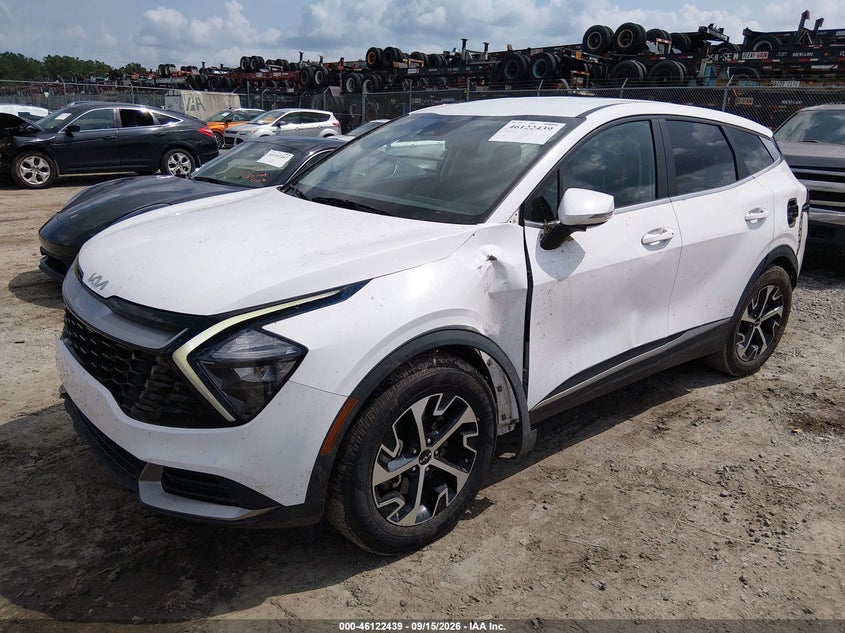 2023 Kia Sportage Ex, Front End, IAAI, VIN 5XYK33AF4PG120280 — photo 2