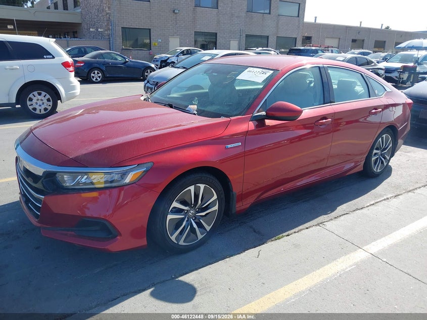 Vin: 1hgcv3f19ma005750, lot: 46622168, honda accord hybrid 20212