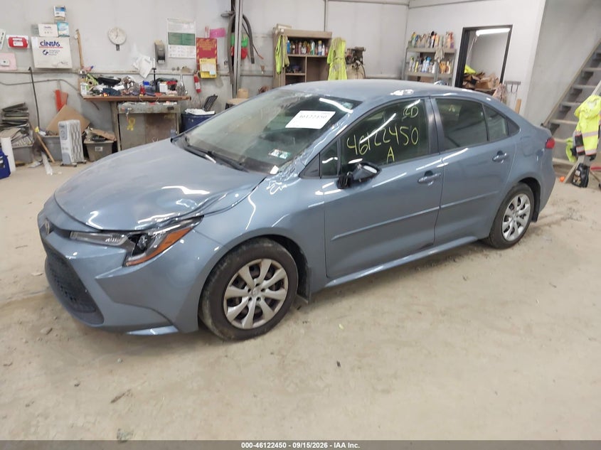 2021 Toyota Corolla, Left Front, IAAI, VIN JTDEPMAE4MJ181980 — photo 2