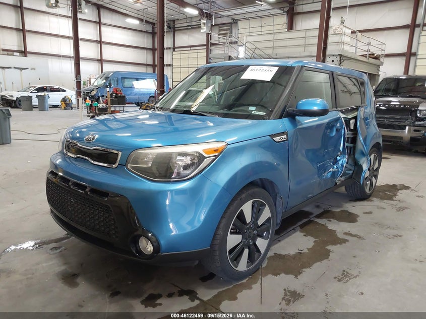 Vin: kndjp3a53g7300709, lot: 46622179, kia soul + 20162