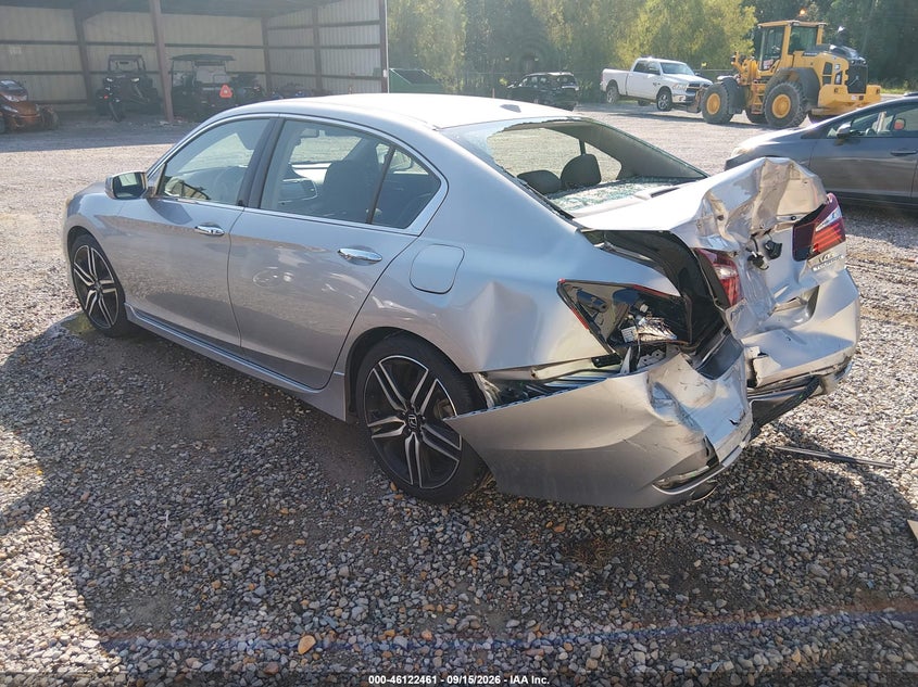 Vin: 1hgcr3f93ha032300, lot: 46622181, honda accord touring v6 20173