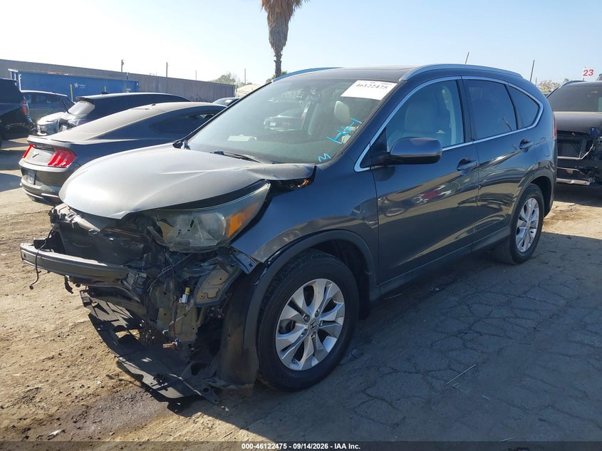 Vin: 2hkrm3h70dh503065, lot: 46622195, honda cr-v ex-l 20132