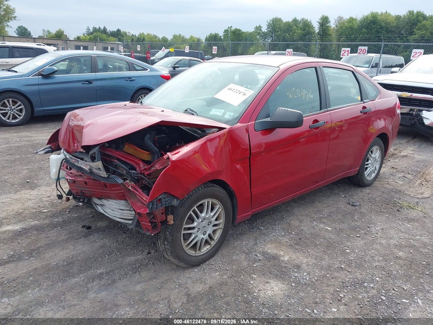 Vin: 1fahp3fn4bw114723, lot: 46622196, ford focus se 20112