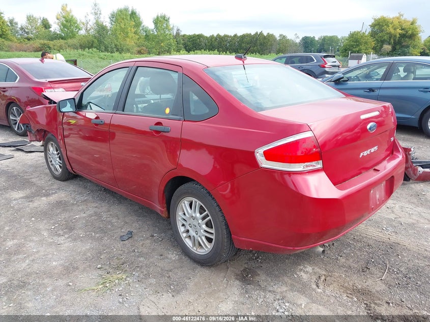 Vin: 1fahp3fn4bw114723, lot: 46622196, ford focus se 20113