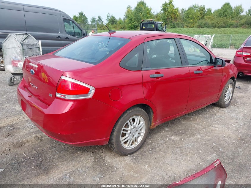 Vin: 1fahp3fn4bw114723, lot: 46622196, ford focus se 20114