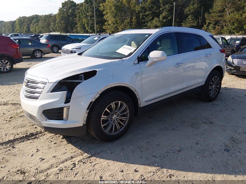 Vin: 1gyknbrs0hz111014, lot: 46622201, cadillac xt5 luxury 20172