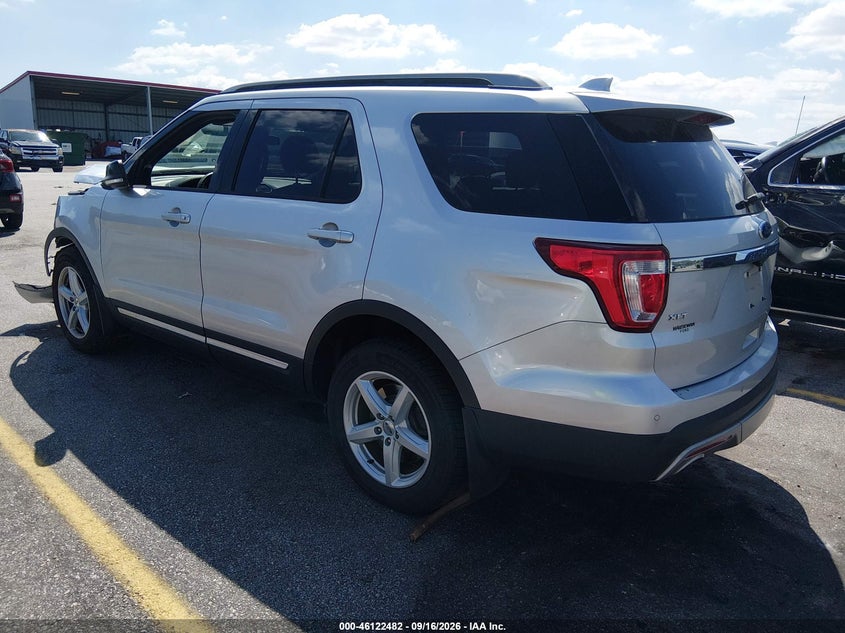 Vin: 1fm5k8d80hge32052, lot: 46622202, ford explorer xlt 20173