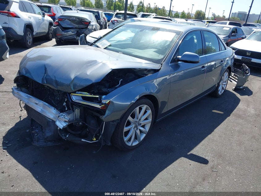 Vin: wauefafl3dn009261, lot: 46622207, audi a4 2.0t premium 20132