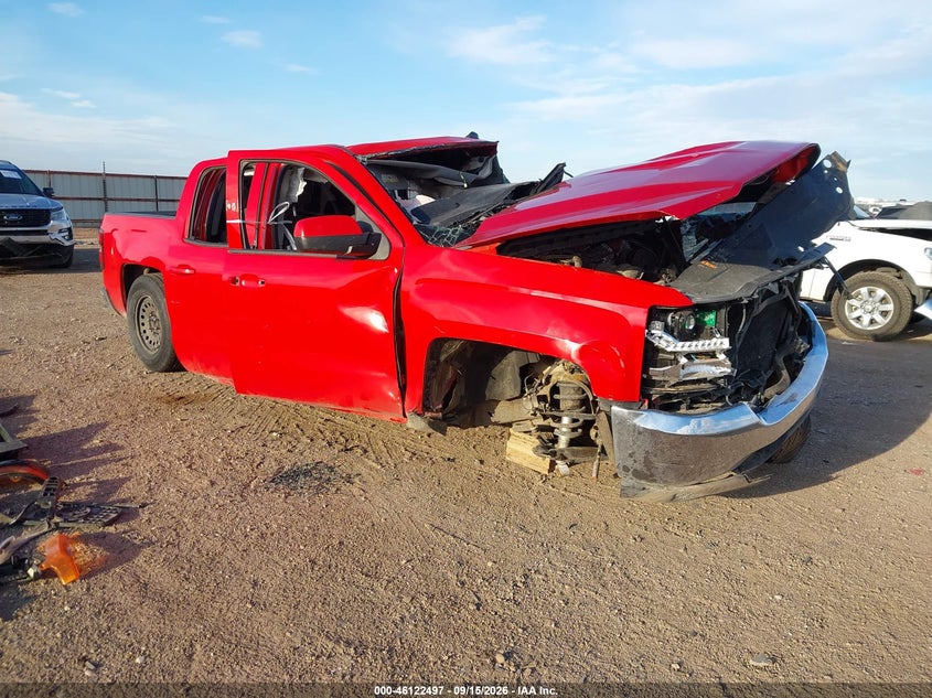 Vin: 1gcrcrec2jz123883, lot: 46622217, chevrolet silverado 1500 1lt 2018 img_1
