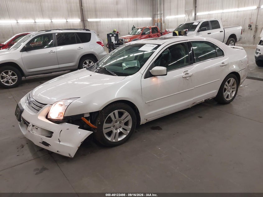 2009 Ford Fusion Sel, Front End, IAAI, VIN 3FAHP02119R202238 — photo 2