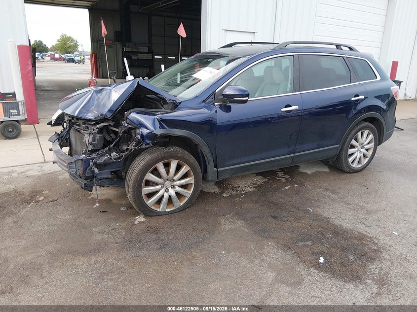 Vin: jm3tb3ma7a0212477, lot: 46622225, mazda cx-9 grand touring 20102
