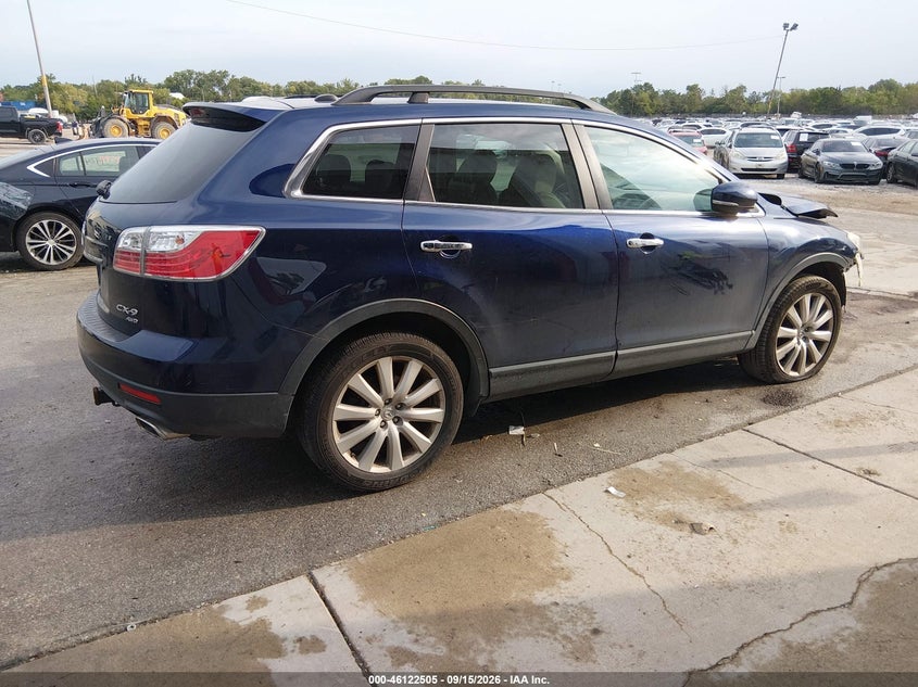 Vin: jm3tb3ma7a0212477, lot: 46622225, mazda cx-9 grand touring 20104