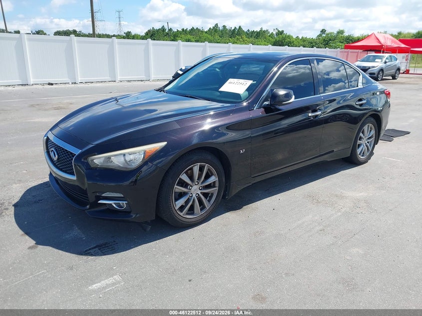 Vin: jn1bv7ap3fm344988, lot: 46622232, infiniti q50 premium 20152