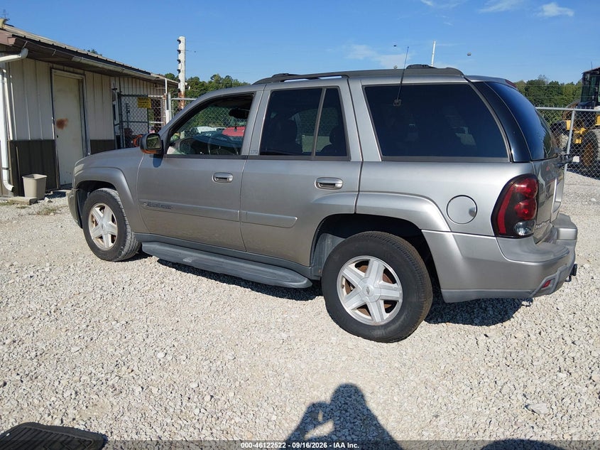 CHEVROLET TRAILBLAZER 2002 VIN 1GNDT13S822305224