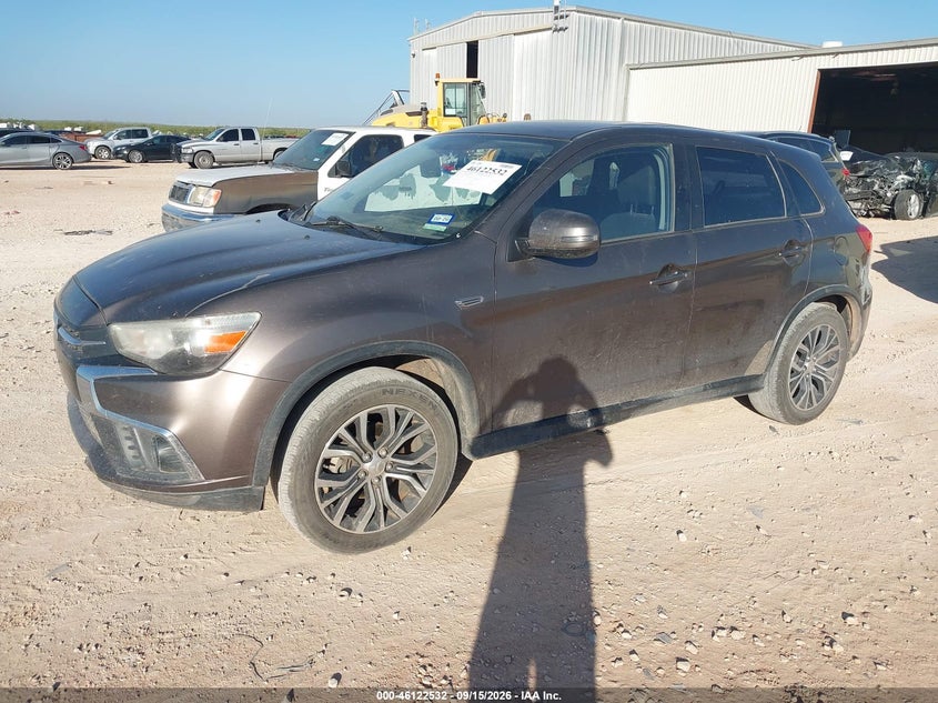 Vin: ja4ap3au3ku001863, lot: 46622252, mitsubishi outlander sport 2.0 es 20192