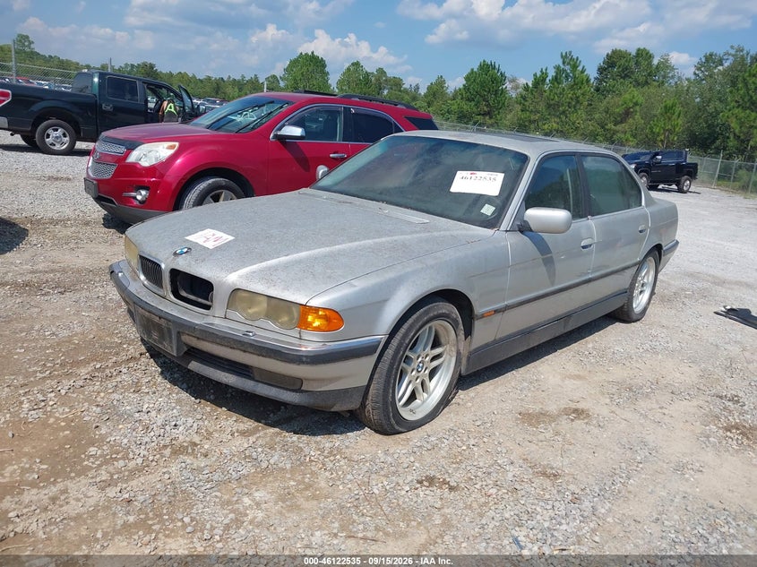 2000 BMW 7er, Normal Wear & Tear, IAAI, VIN WBAGH8347YDP13578 — photo 2