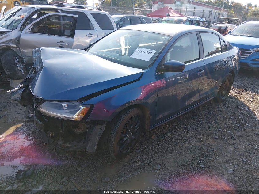 Vin: 3vw2b7aj2hm227201, lot: 46622267, volkswagen jetta 1.4t s 20172