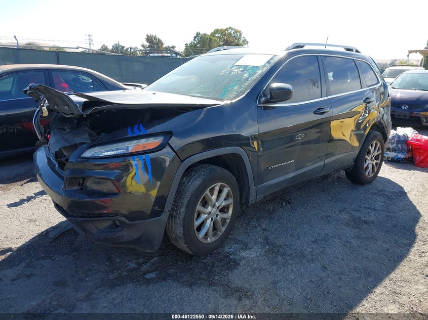 Vin: 1c4pjlcb2gw106371, lot: 46622270, jeep cherokee latitude 20162